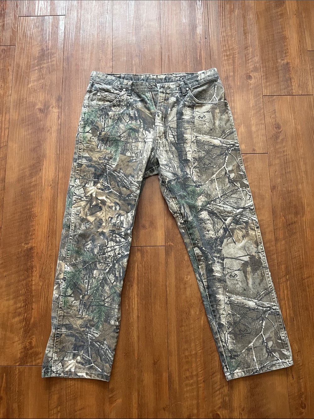 Realtree Camo Denim Hunting Pants 36/30